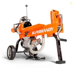 SuperHandy Log Splitter Portable Electric 14 Ton Rapid Auto Return Hyd