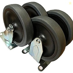 Buy Casters - Set of 4 - Replacement Casters Compatible with Rubbermai