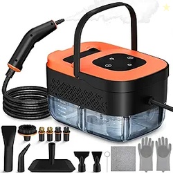 Steam Cleaner Portable Steamer for Cleaning with 16pcs Accessories, 6-