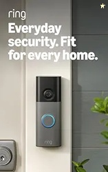 Ring Battery Doorbell (newest model)  Retinal 2K with wide-angle video