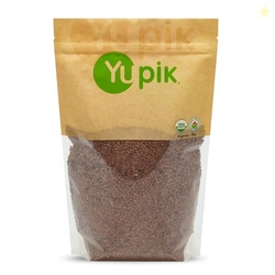 Yupik Organic Brown Flax Seeds, 2.2 lb (35.3 oz), Gluten-Free, Non-GMO