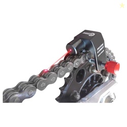 Chain & Sprocket Alignment Tool - Laser Application