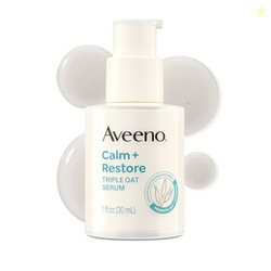 Aveeno Calm + Restore Triple Oat Hydrating Face Serum for Sensitive Sk