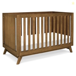 Davinci Otto 3-in-1 Convertible Crib in Walnut, Greenguard Gold Certif
