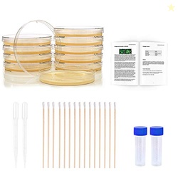 Bacteria Science Kit Petri Dishes with Agar and Swabs | Top Science Fa