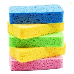 Temede Large Cellulose Sponges, Kitchen Sponges for Dish, Thick Heavy 