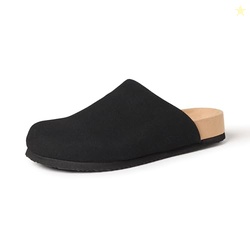 Amazon Essentials Men's Comfort Clogs, Black, 7