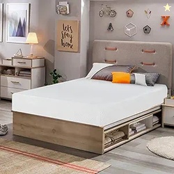 FDW | 5 Inch Twin Mattress | Medium Firm | Gel Memory Foam Mattress | 