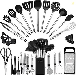 Kitchen Utensil Set-Silicone Cooking Utensils-33 Kitchen Gadgets & Spo