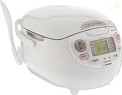Zojirushi NS-ZCC10 5-1/2-Cup Neuro Fuzzy Rice Cooker and Warmer Premiu
