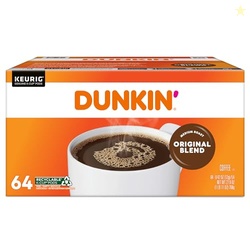 Dunkin' Donuts Single-Serve Coffee K-Cup Pods, Original Blend, Medium 