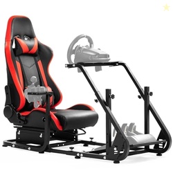 Dardoo G920 Racing Simulator Cockpit with Seat Fit for Logitech G923 G