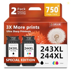 243XL 244XL Ink Cartridges Replacement for Canon Ink 243 244 PG-243 CL