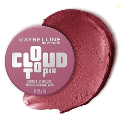 Maybelline Cloudtopia Blush for Cheeks and Lip Mousse Ultra-Vivid, Pig
