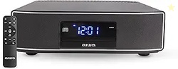 Aiwa - Bluetooth Home Speaker System 30W RMS, CD Player, FM Radio