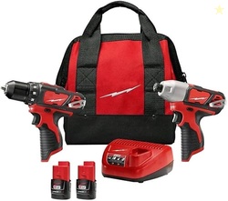 M12 12-Volt Lithium-Ion Cordless Drill Driver/Impact Driver Combo Kit 