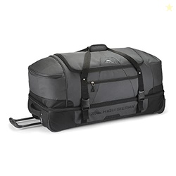 High Sierra 34 Wheeled Rolling Duffle Bag, Lightweight and Durable Wee