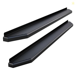 APS 6in (Black Stainless Steel Flat) Running Boards Compatible with Ch
