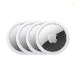 Apple AirTag (2nd Generation) - 4 Pack: Tracker for Keychain, Wallet, 