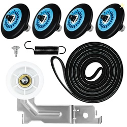UPGRADED For Sam-Sung Dryer Repair Kit includes DC97-16782A Dryer Roll