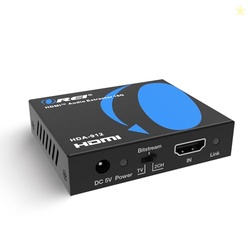OREI 4K 60Hz 18G HDMI 2.0 Audio Converter Extractor - SPDIF + 3.5mm Ou