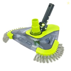 Sepetrel Upgrade Pool Vacuum Head with Side Brush & Universal Rotatabl