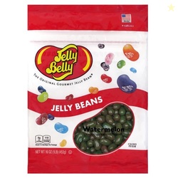Jelly Belly Watermelon Jelly Beans - 1 Pound (16 Ounces) Resealable Ba