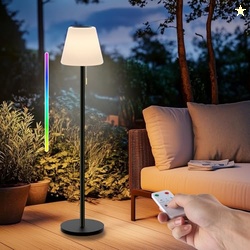 Outdoor Floor Lamp Solar Outdoor Lamps for Patio Waterproof Rechargeab