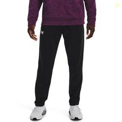 Under Armour Men's Armour Fleece Pants, (001) Black / / White, 3X-Larg
