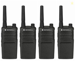 4 Pack of Motorola Professional RMU2040 Business Two-Way Radio with 2 