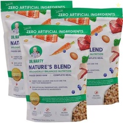 Dr. Marty Nature's Blend Freeze-Dried Raw Dog Food 48 oz (3 Bags x 16 