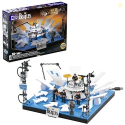 MEGA The Beatles Building Set with 681 Pieces, 4 Poseable Action Figur