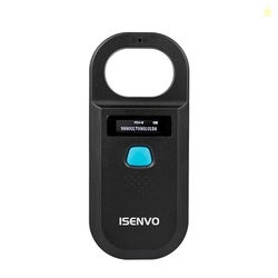 ISENVO Pet Microchip Scanner Rechargeable RFID EMID Micro Chip Reader 