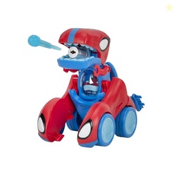 MARVEL Spidey and His Amazing Friends Spidey-Rex Racer - 8-Inch Vehicl