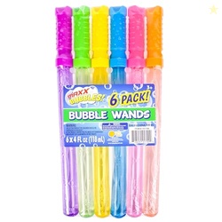Sunny Days Entertainment Maxx Bubbles 4oz Bubble Wands  6 Pack Bubble 