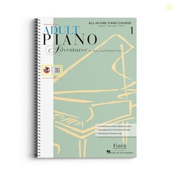 Adult Piano Adventures: All in One Course - Book 1 | Faber Beginner Me