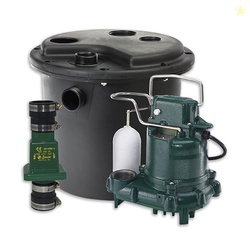 Zoeller 105-001 Automatic Drain Pump System - With 3/10HP Submersible 