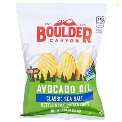 Boulder Canyon Classic Sea Salt Made With Avocado Oil Kettle Style Pot