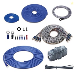 RECOIL RCK44 True 4 Gauge Complete 4-Channel CCA Amplifier Wiring Kits