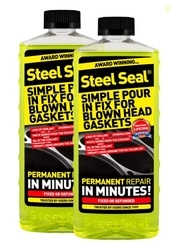 Steel Seal Blown Head Gasket Fix Repair Sealer - 6 Cylinder