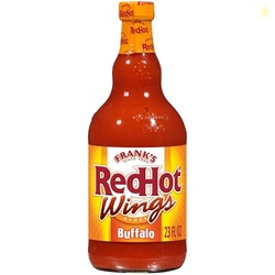 Frank's RedHot Wings Sauce, Buffalo, Ready-To-Use, Shake or Pour Over 