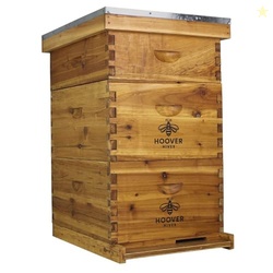 Hoover Hives: The Original Beeswax Coated Beehive Kit. Includes 2 Deep