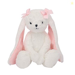 Bedtime Originals Blossom Plush Bunny Stuffed Animal Toy Plushie - Sno