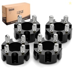 10L0L 2 Inch Golf Cart Wheel Spacers Kit with Lug Nuts Fits for Yamaha