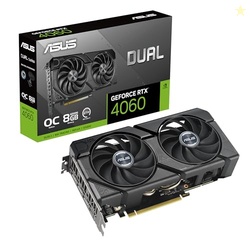ASUS Dual GeForce RTX 4060 EVO OC Edition 8GB GDDR6 (PCIe 4.0, 8GB GDD