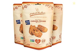 Nuts on the Run Sea Salt Caramel Pecan Pralines  Candied Pecans with S