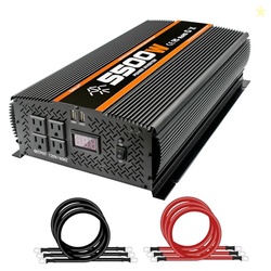 Tebrol 5500W Inverter, 5500W Power Inverter, DC12V to AC 110V/120V, RV
