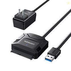 UGREEN SATA to USB 3.0 Adapter Cable for 3.5 2.5 Inch SSD/HDD Hard Dri