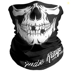 Indie Ridge Skull Motorcycle Face Mask - Motorcycle Ski Snowboard Wint