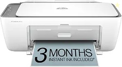 HP DeskJet 2855e Wireless All-in-One Color Inkjet Printer Scanner, Cop